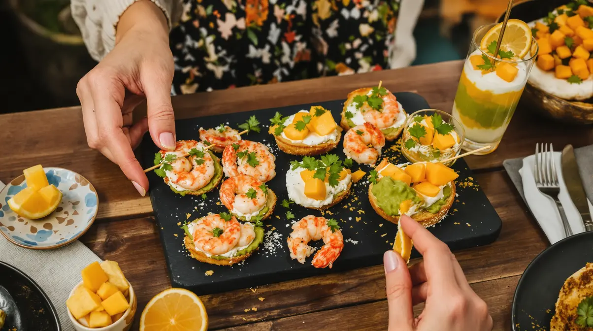 Accueil « À l’apéro, tout le monde m’a demandé la recette » : ces bouchées aux crevettes font sensation