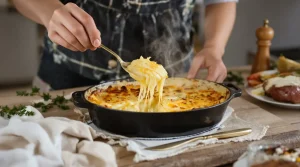 Mon accompagnement qui fait toujours sensation : le gratin dauphinois, à préparer la veille sans stress !