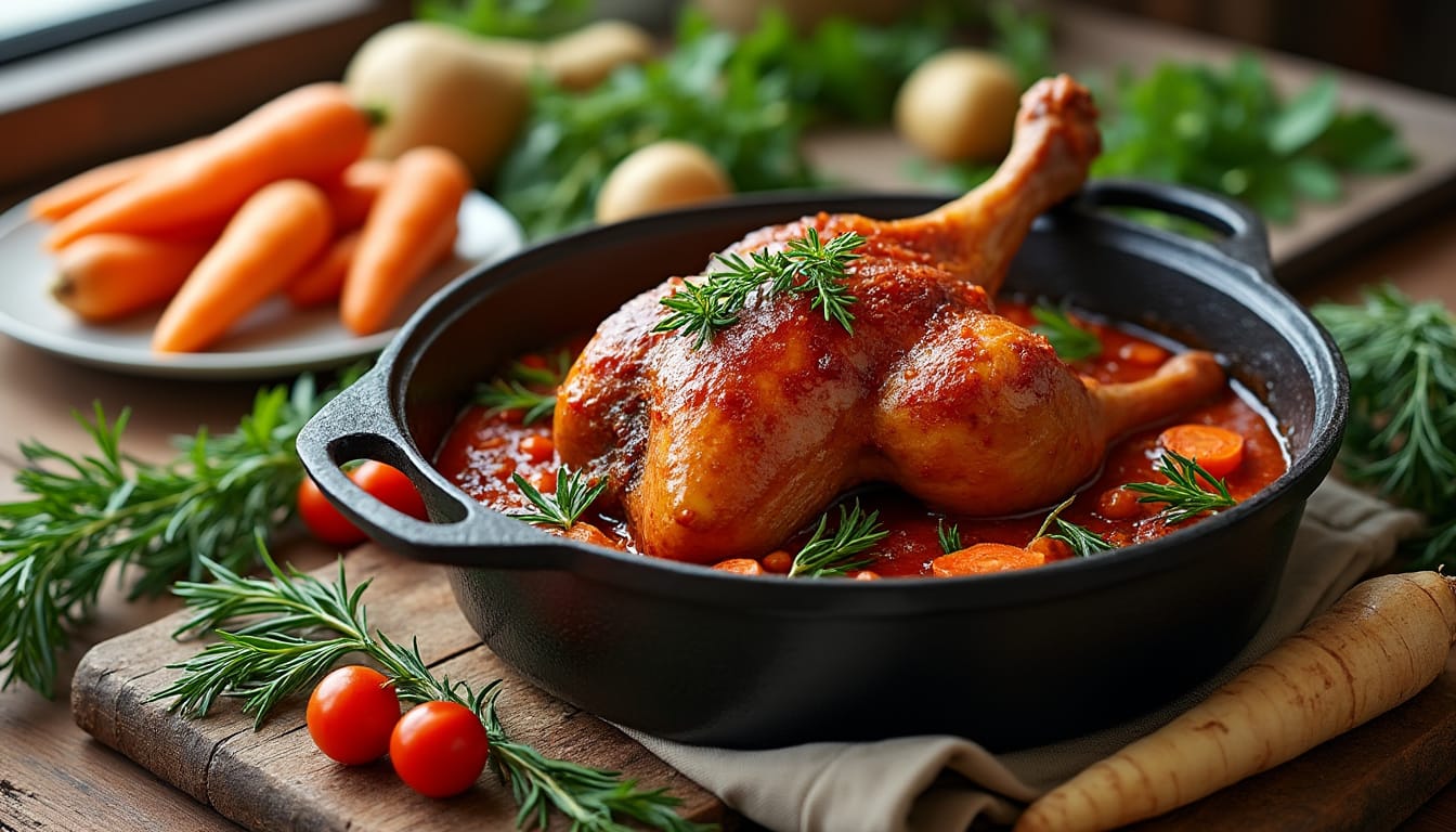 découvrez des recettes faciles et savoureuses de cuisse de dinde à la cocotte pour des repas gourmands et réconfortants en toute simplicité.