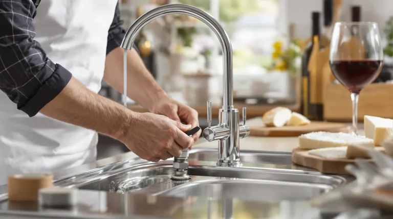 Comment remplacer un robinet autoperceur sans fuite