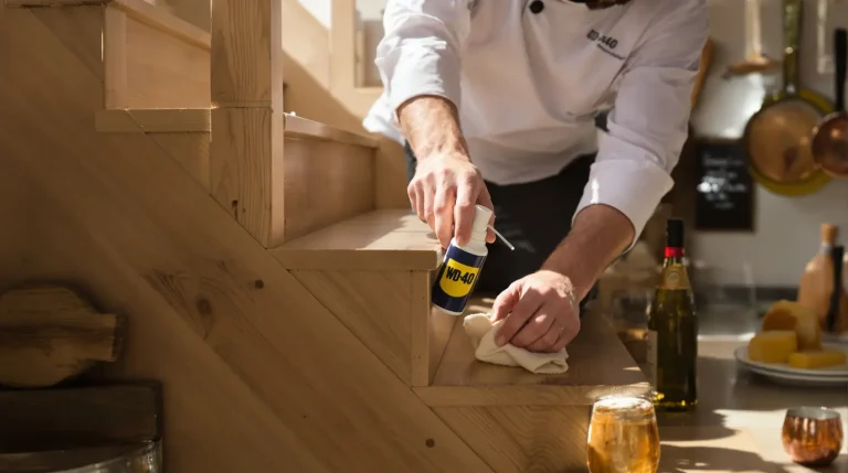 escalier qui grince wd40