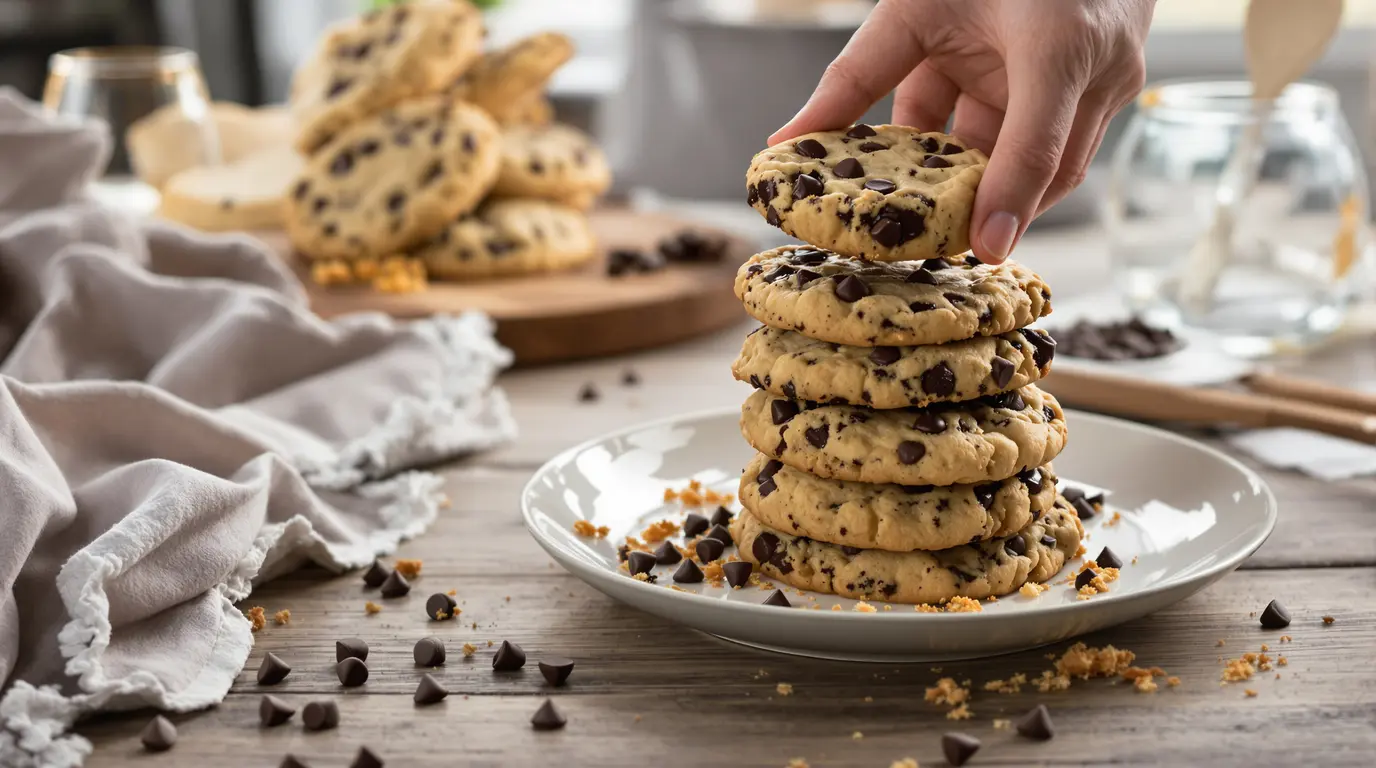 Recette cookie mie caline: moelleux express maison recette cookie mie caline