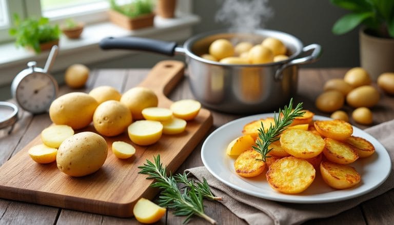 découvrez nos astuces simples et efficaces pour cuire des pommes de terre parfaitement à chaque fois, qu'elles soient à l'eau, au four ou à la vapeur.