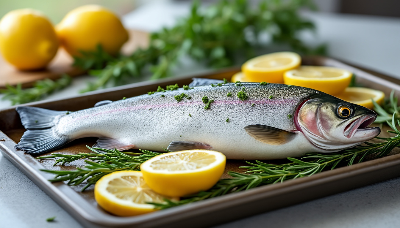 découvrez nos astuces simples et efficaces pour réussir la cuisson des truites au four et savourer un plat délicieux à chaque fois.