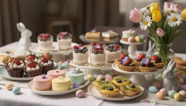 Desserts de pâques sans cuisson : idées faciles et gourmandes pour célébrer