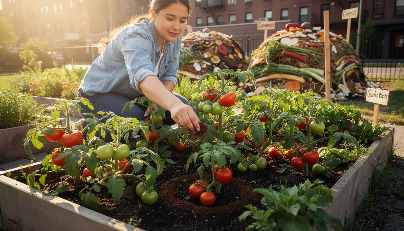 Utiliser le marc de café pour stimuler la croissance des tomates : guide pratique découvrez comment utiliser le marc de café pour stimuler efficacement la croissance de vos plants de tomates grâce à notre guide pratique et écologique.
